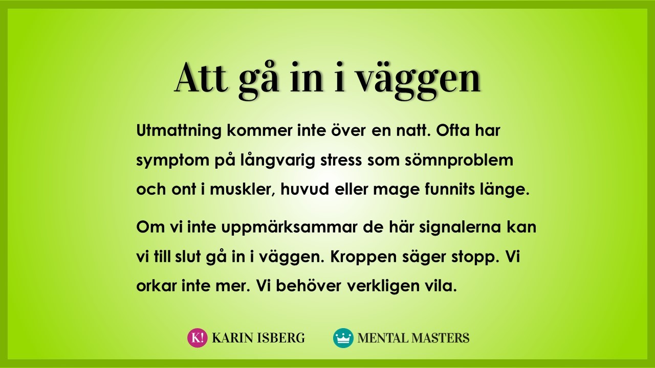 tecken på utmattning tecken på utmattning